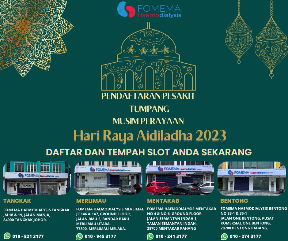 Aidiladha pesakit tumpang 2023